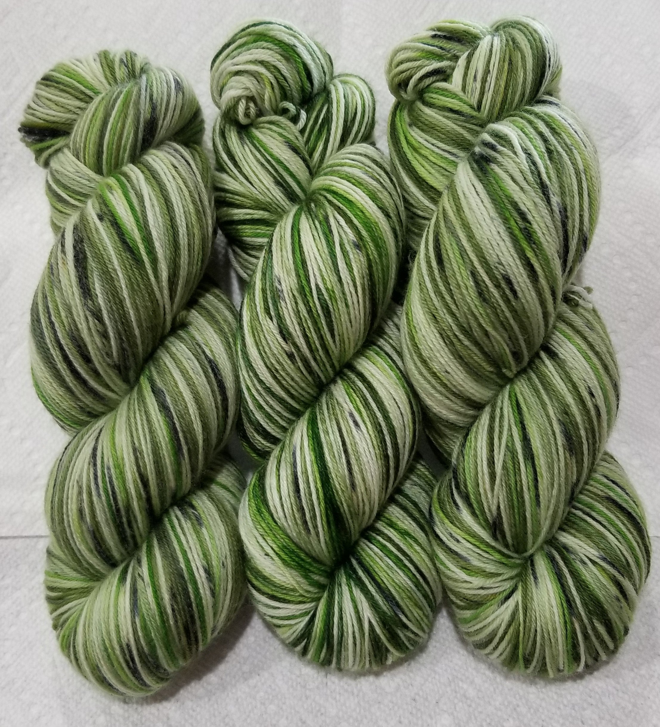 Dill Relish - Speckle - MS Sock 100 - Crafting My Chaos