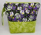Green Geo-metrics - Project Bag - Small - Crafting My Chaos
