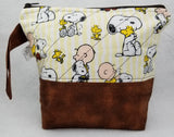 Charlie Brown & Snoopy - Project Bag - Small - Crafting My Chaos