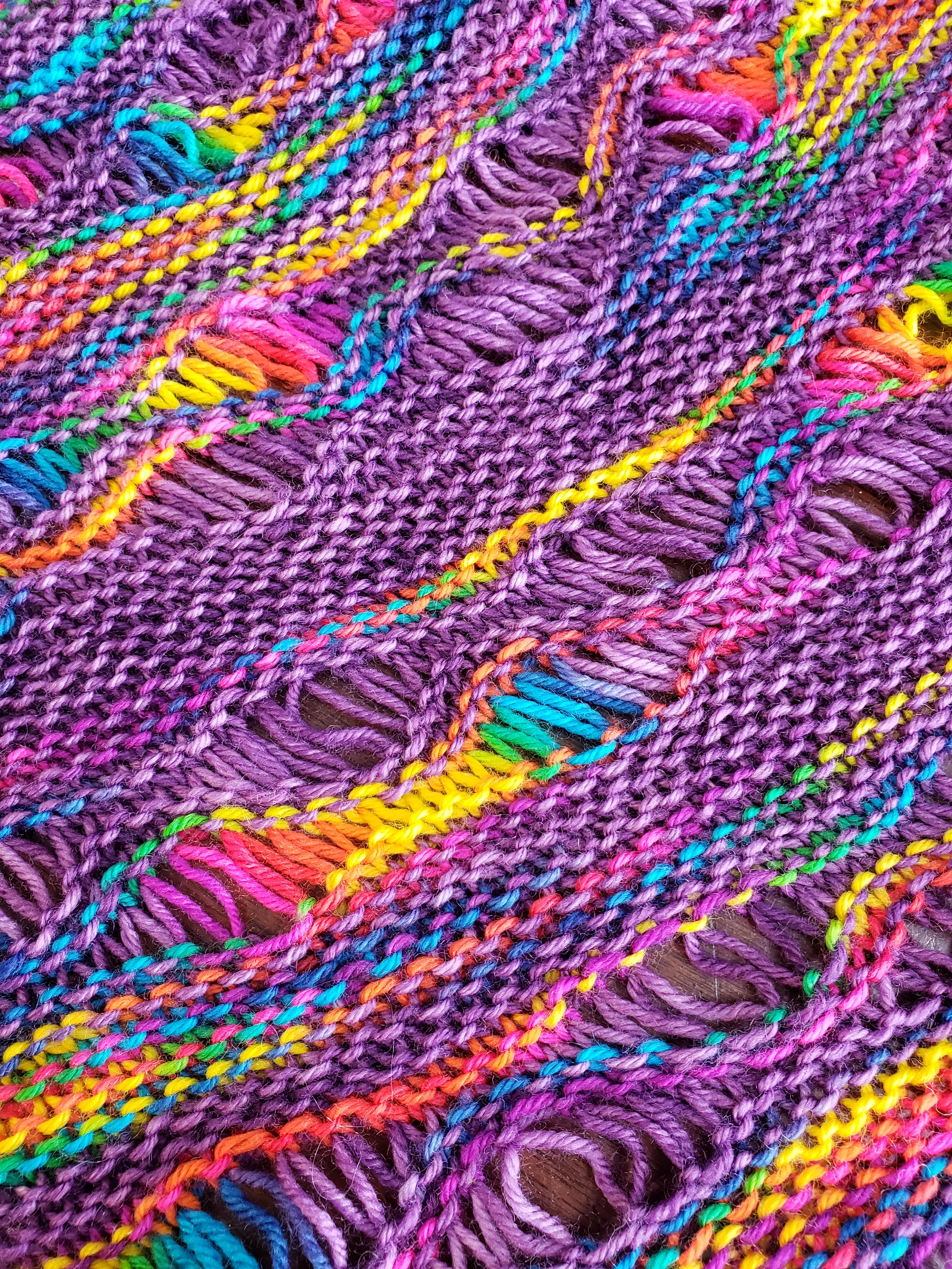 Purple Party - MS Sock 100 - Crafting My Chaos