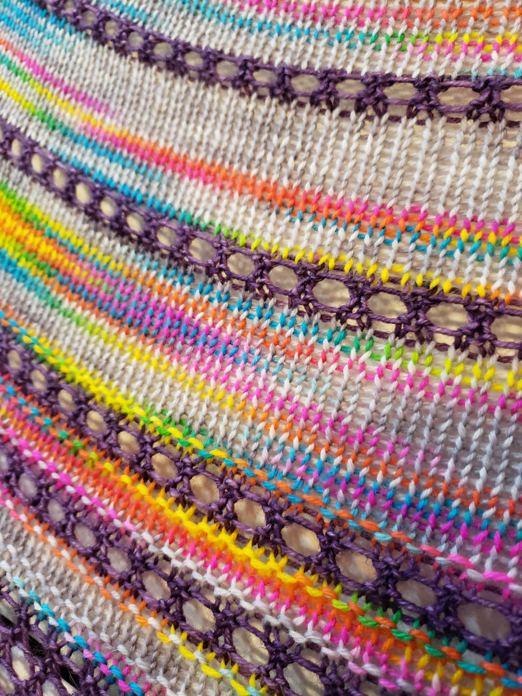My Happy Place Shawl - Knit - CHAOS Fiber Co