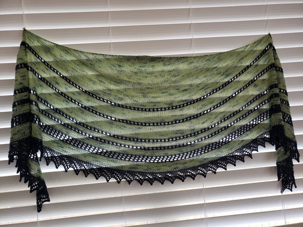My Happy Place Shawl - Knit - CHAOS Fiber Co