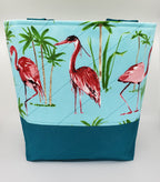 Flamingo - Quilted Bucket Bag - Large - CHAOS Fiber Co