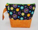 Retro Floral - Project Bag - Small