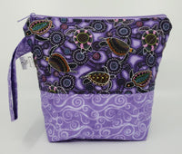 Turtles in Purple - Project Bag - Small