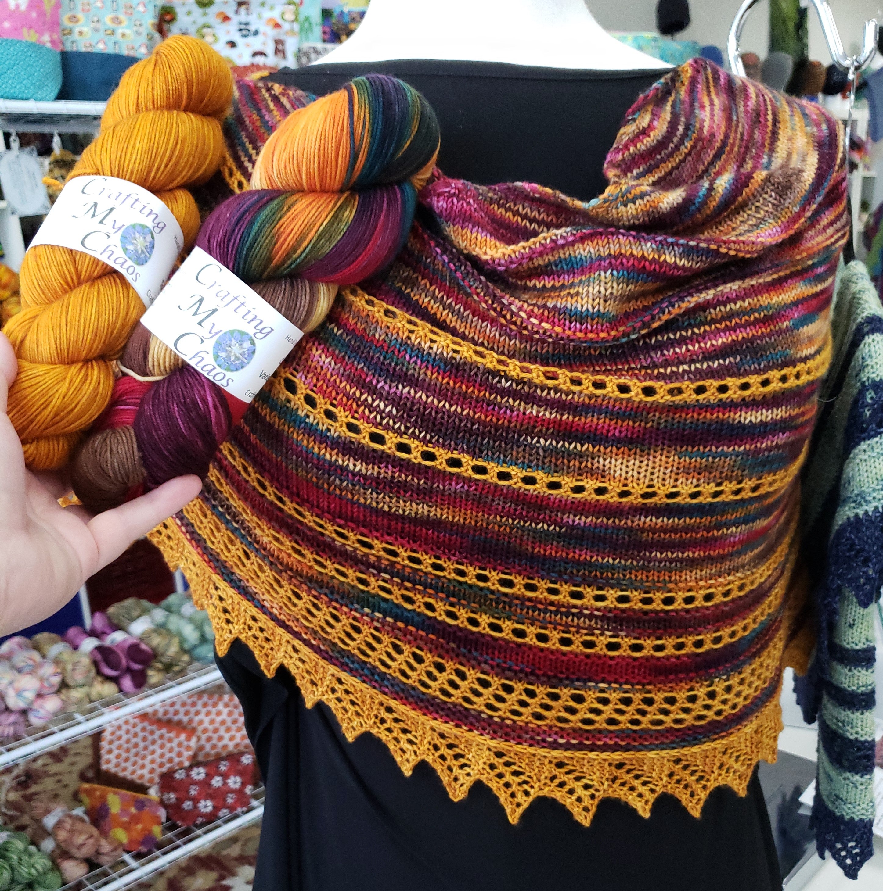 My Happy Place Shawl - Knit