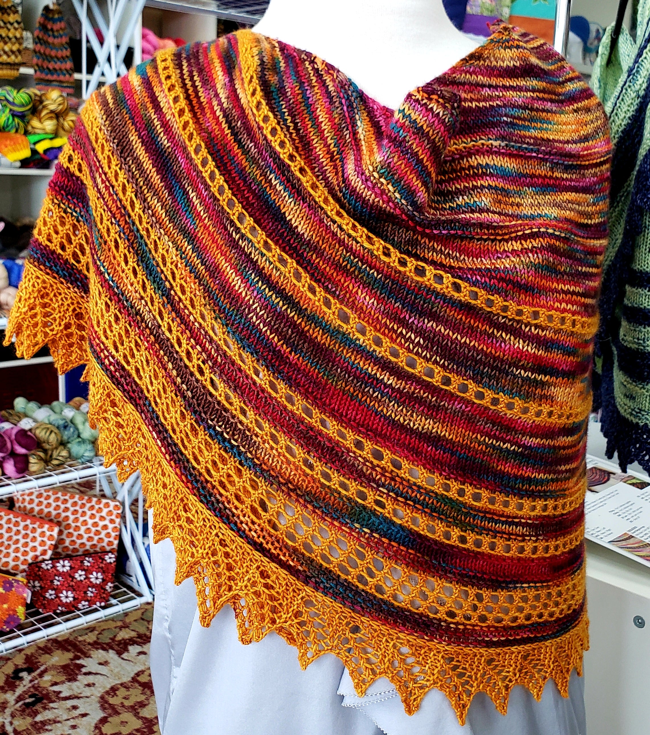 My Happy Place Shawl - Knit