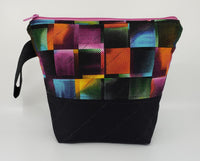 Psychedelic Squares - Project Bag - Small