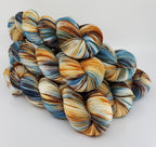Mango Beach - Variegated Merlin 100 - CHAOS Fiber Co