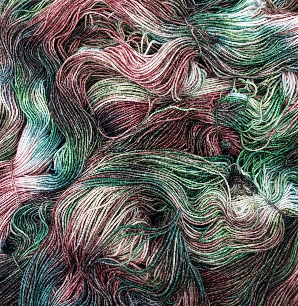 Memories - Variegated Merlin 100 - CHAOS Fiber Co