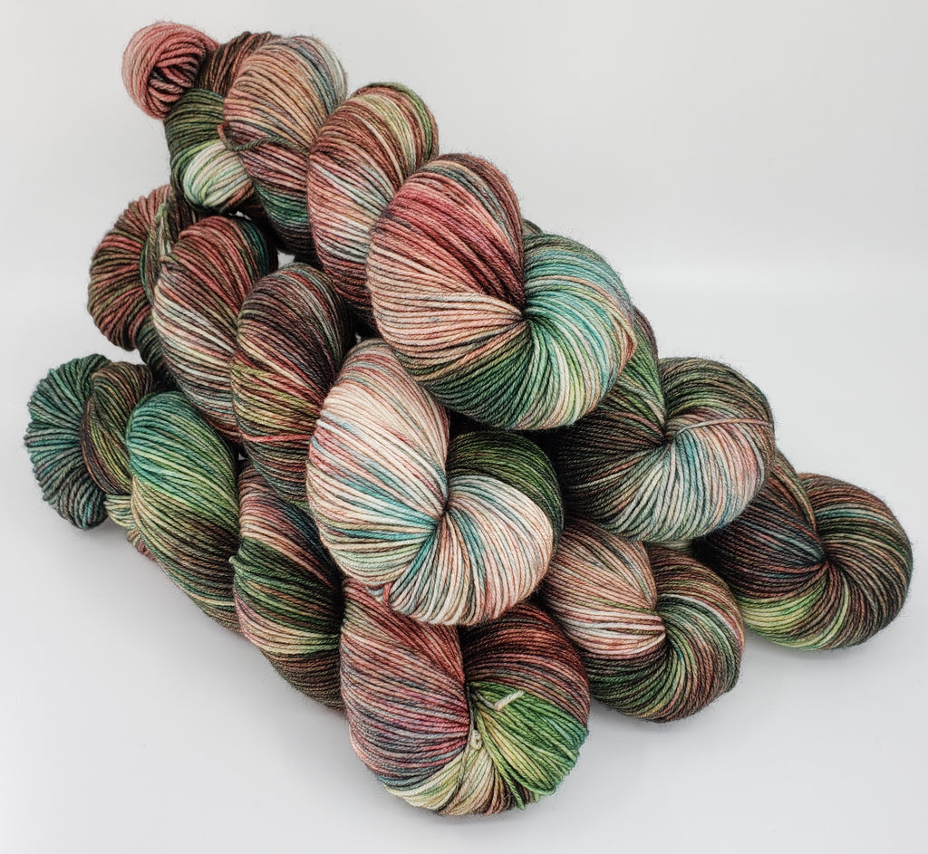 Memories - Variegated Merlin 100 - CHAOS Fiber Co