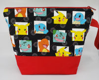 Pokemon - Red - Project Bag - Medium