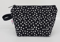 Black Polka Dots - Notions Bag