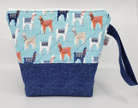 LLamas Walking - Project Bag - Small