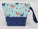 LLamas Walking - Project Bag - Small