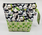 Pandas and Bamboo - Project Bag - Small
