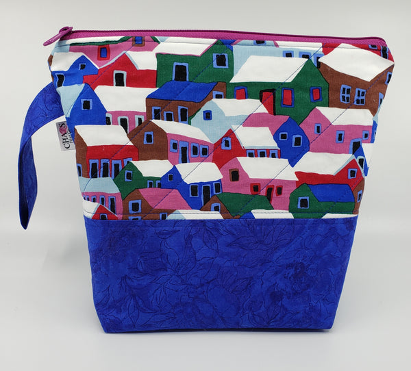 Snowtop Houses - Project Bag - Small