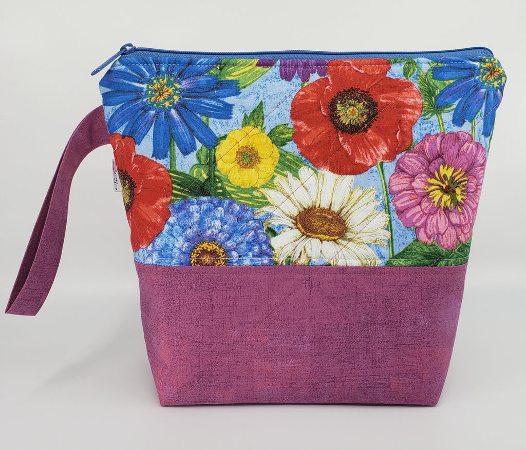 Flower Garden - Project Bag - Small - CHAOS Fiber Co
