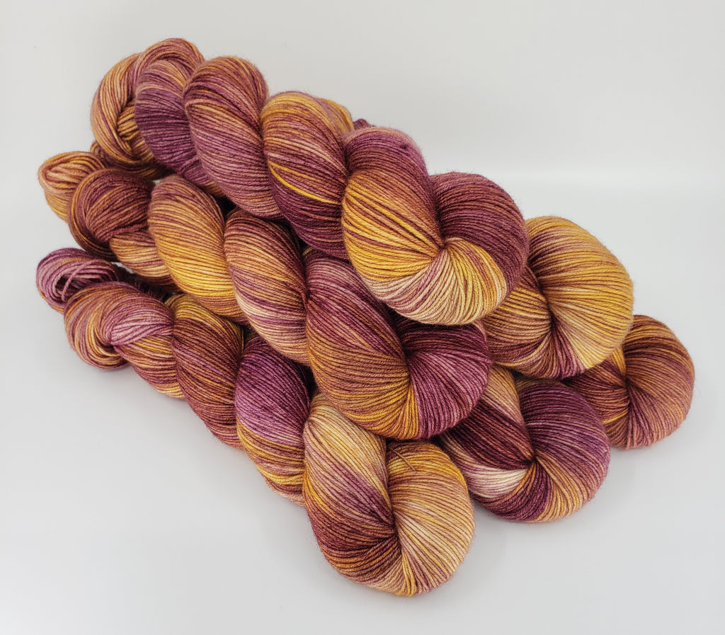 Tuscany Sunset - Variegated Merlin 100 - CHAOS Fiber Co