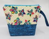 Pinwheel Flowers - Project Bag - Small