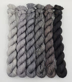 Stormy Skies - Minis Gradient Set - CHAOS Fiber Co