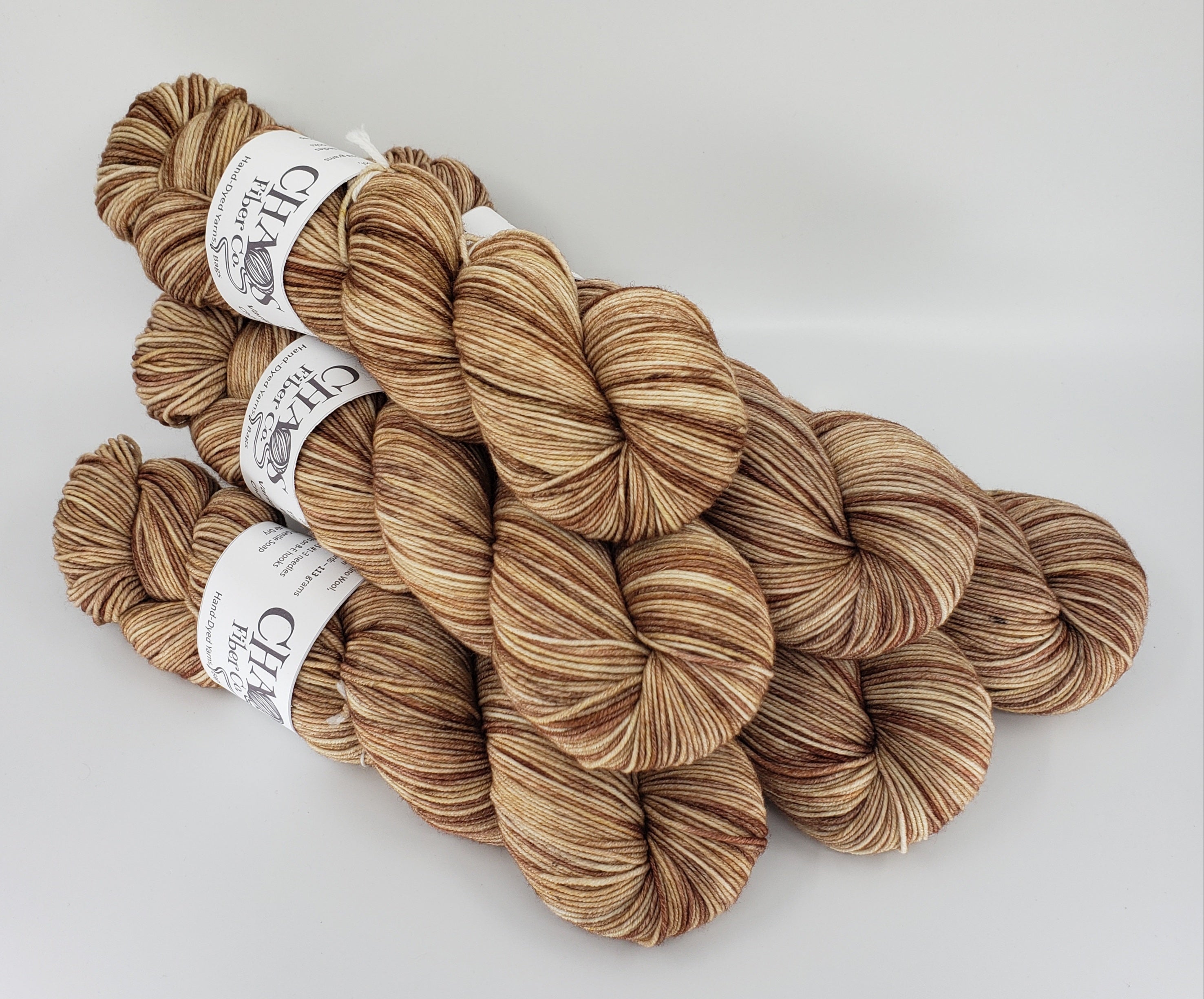 Time to Make the Donuts - Variegated Merlin 100 - CHAOS Fiber Co