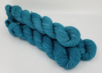 Teal Escape - Tonal Deluxe Sock 100 - CHAOS Fiber Co