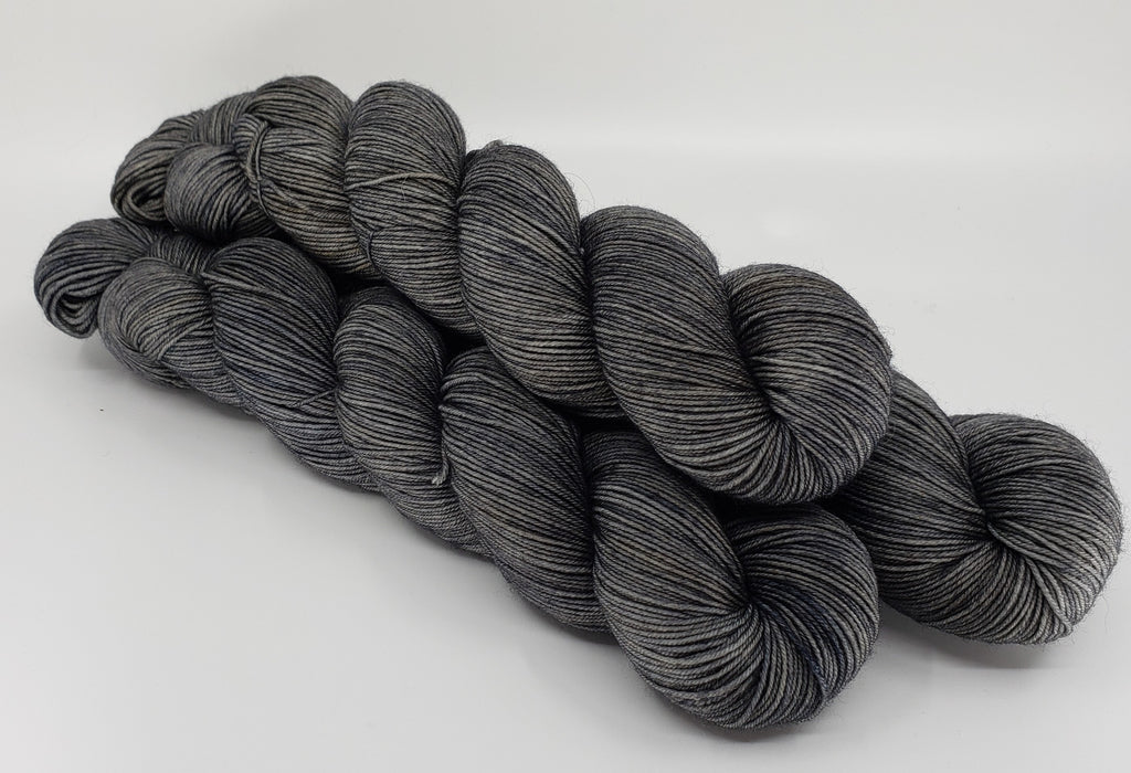 Slate - Tonal Deluxe Sock 100 - CHAOS Fiber Co