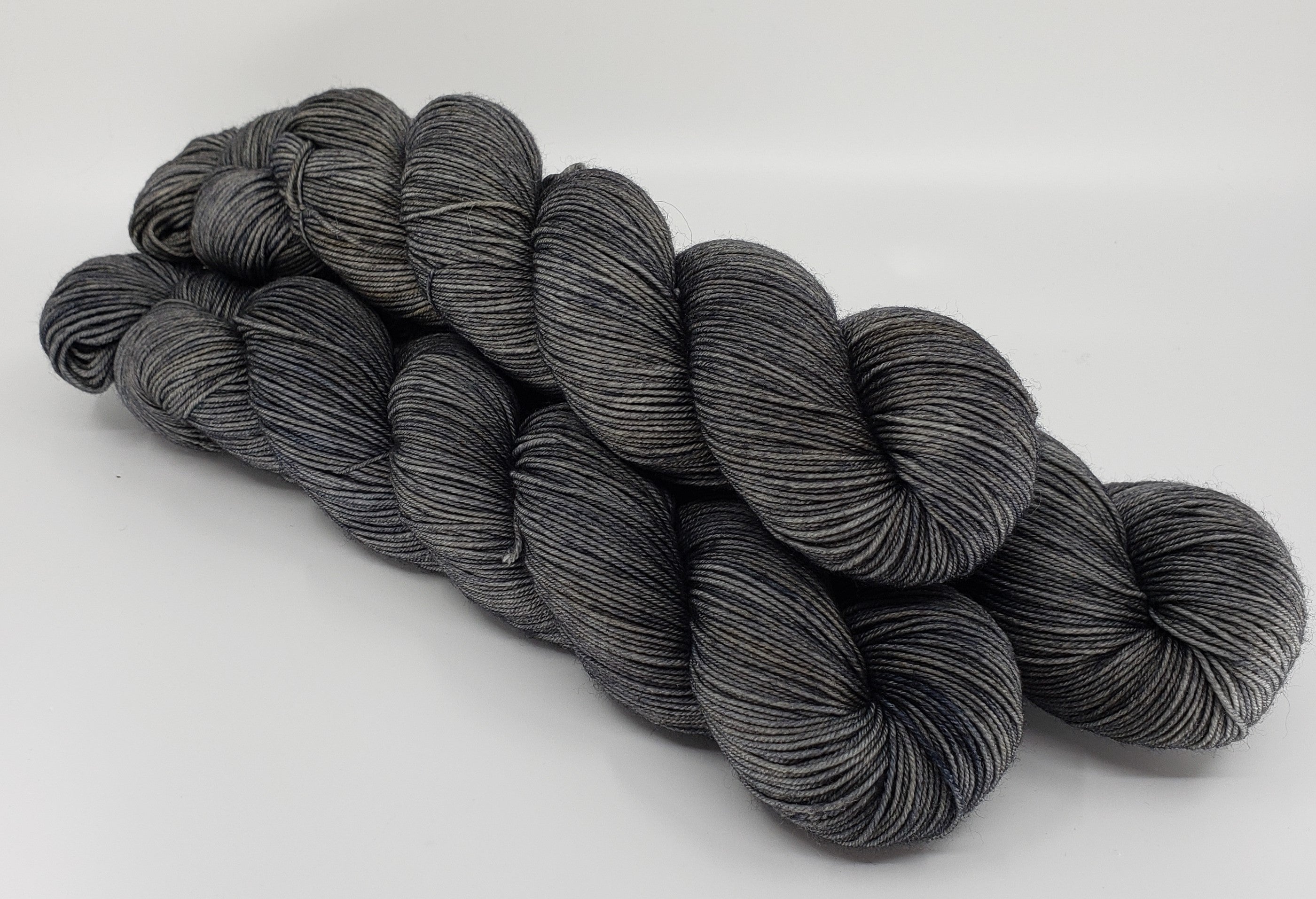 Slate - Tonal Deluxe Sock 100 - CHAOS Fiber Co