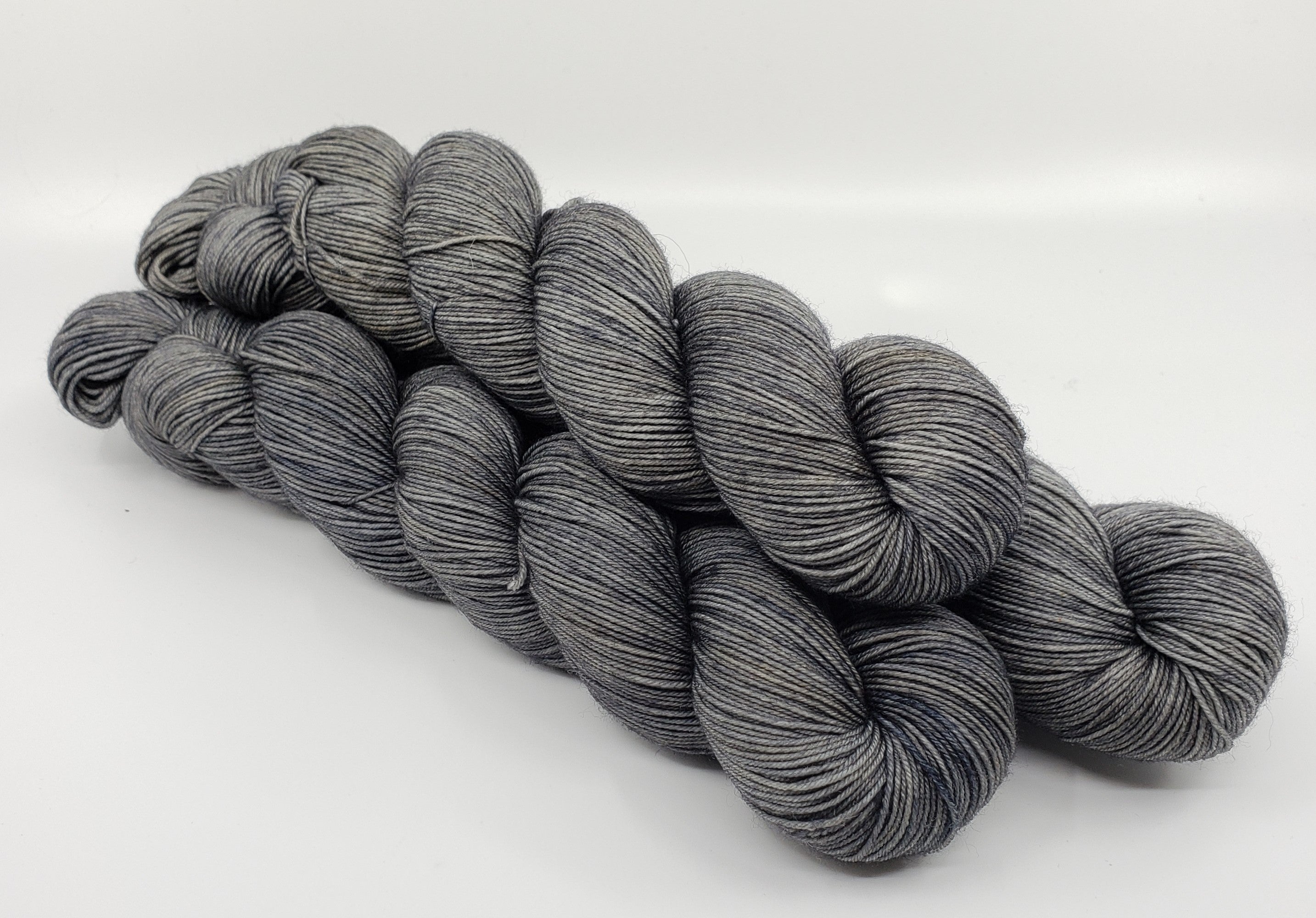 Slate - Tonal Deluxe Sock 100 - CHAOS Fiber Co