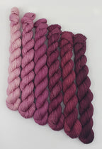 Oh My Mauve - Minis Gradient Set - CHAOS Fiber Co