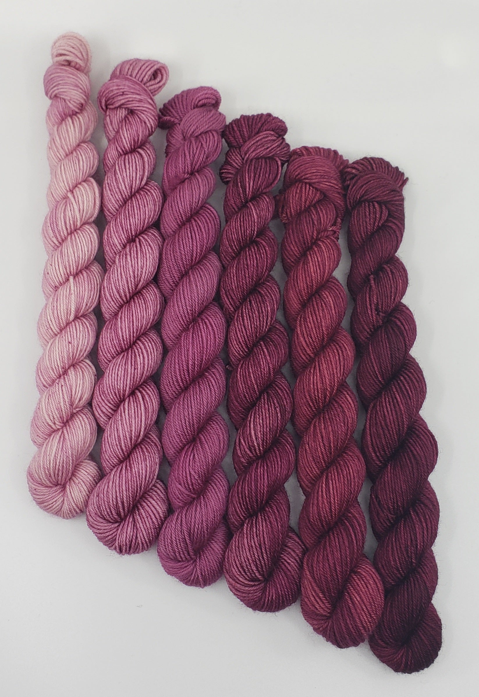 Oh My Mauve - Minis Gradient Set - CHAOS Fiber Co