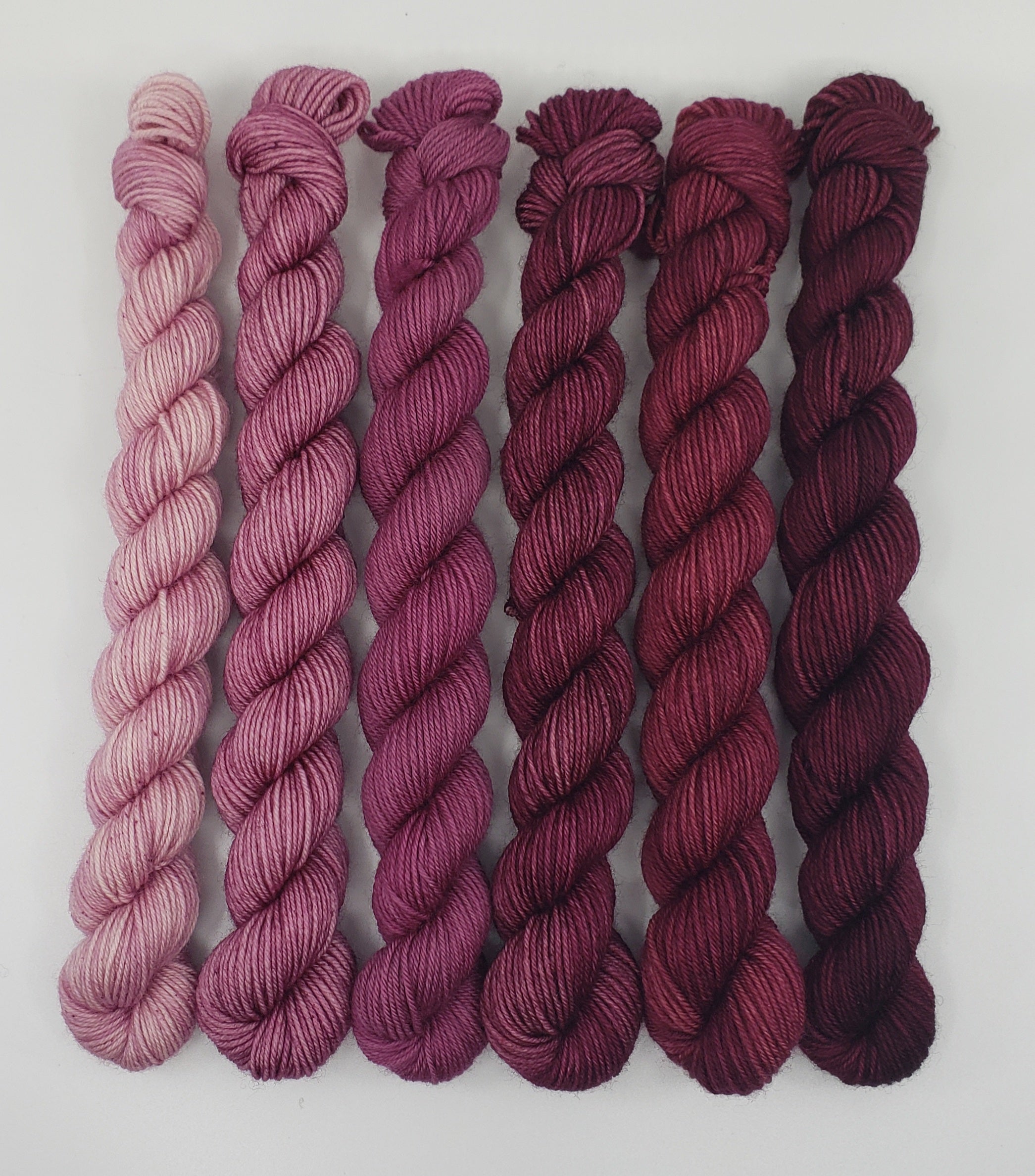 Oh My Mauve - Minis Gradient Set - CHAOS Fiber Co