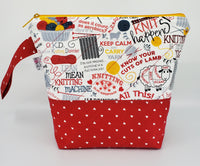 Knit Sayings - Project Bag - Small