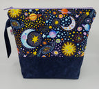 Sun, Moon & Stars - Project Bag - Medium - CHAOS Fiber Co