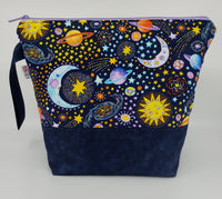 Sun, Moon & Stars - Project Bag - Medium