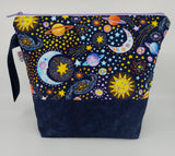 Sun, Moon & Stars - Project Bag - Medium