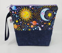 Sun, Moon & Stars - Project Bag - Small