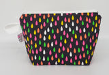 Neon Flowers - Notions Bag
