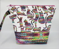 Knit Cats - Project Bag - Medium