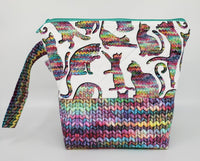 Knit Cats - Project Bag - Small