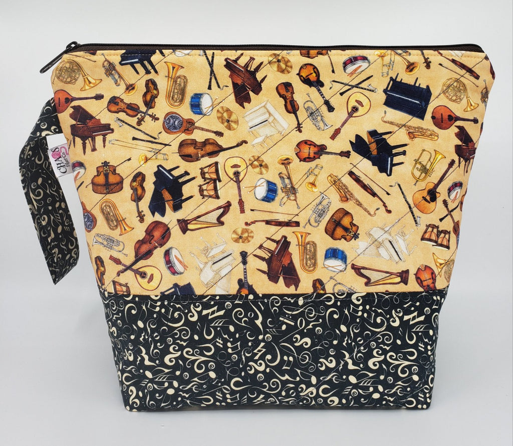 Musical Instruments - Project Bag - Medium - CHAOS Fiber Co