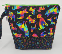 Rainbow Dogs - Project Bag - Medium