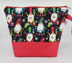 Christmas Gnomes - Project Bag - Medium - CHAOS Fiber Co