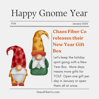 Happy Gnome Year - New Year Yarn Gift Box