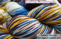 Amber Waves - Variegated Merlin 100 - Crafting My Chaos