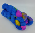 Blue Party - MS Sock 100 - CHAOS Fiber Co