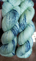 Blueberry Explosion - Speckle - MS Sock 100 - Crafting My Chaos