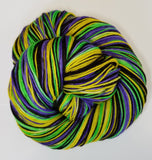 6+ Bourbon Street - Self-Striping - MS Sock 100 - Crafting My Chaos