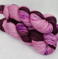 Burgundy Bliss - Speckle - MS Sock 100 - Crafting My Chaos